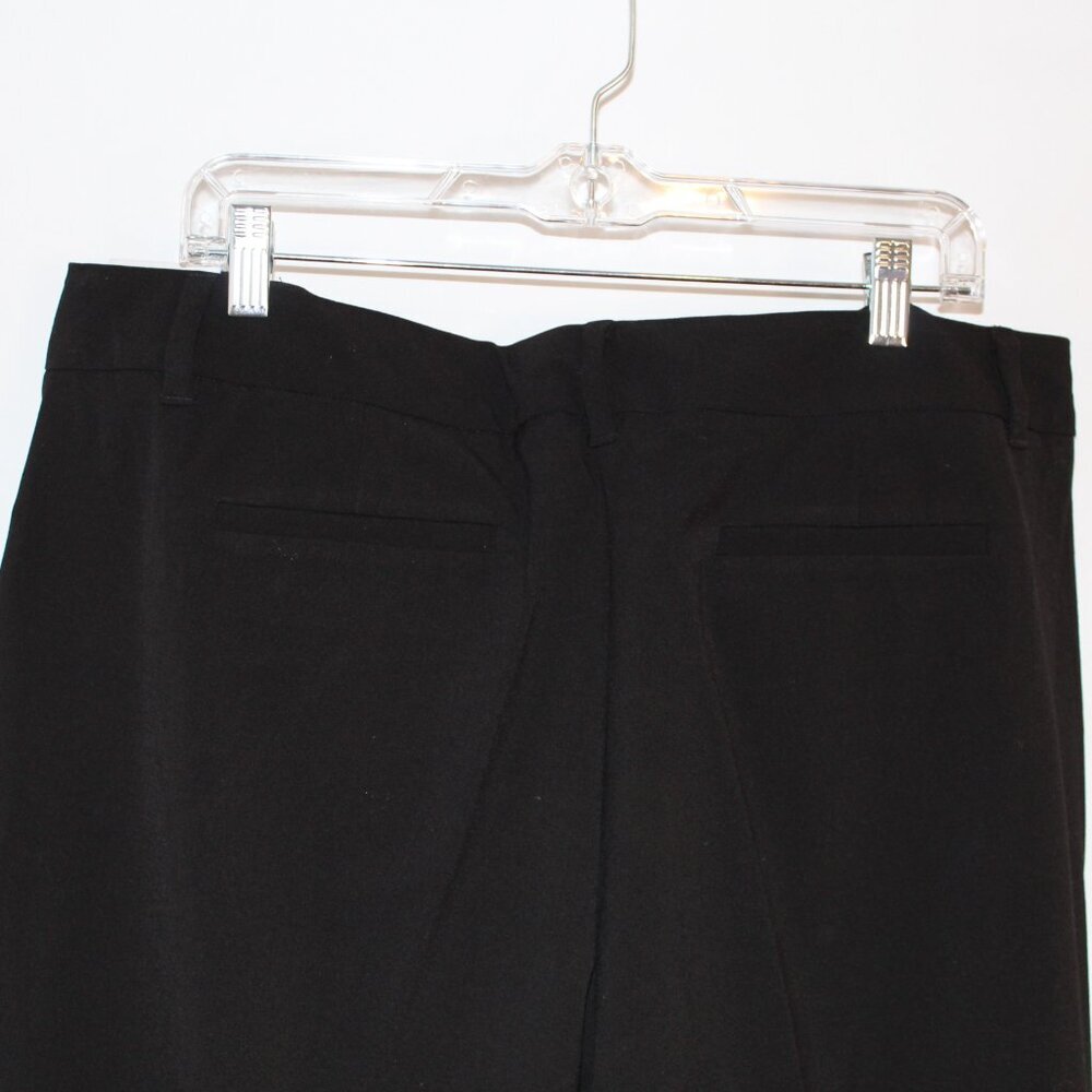 NY&C Vintage Y2K mid-rise 7th Avenue straight‎ leg crop black pants 18 BNWT - Picture 8 of 12